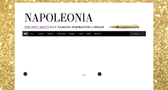 Desktop Screenshot of napoleonia.com
