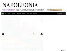 Tablet Screenshot of napoleonia.com